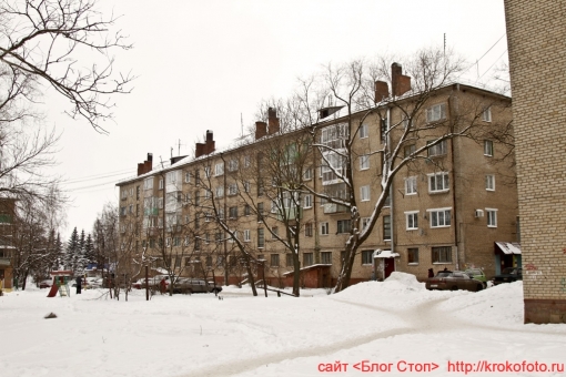 Щёкино зимой 89